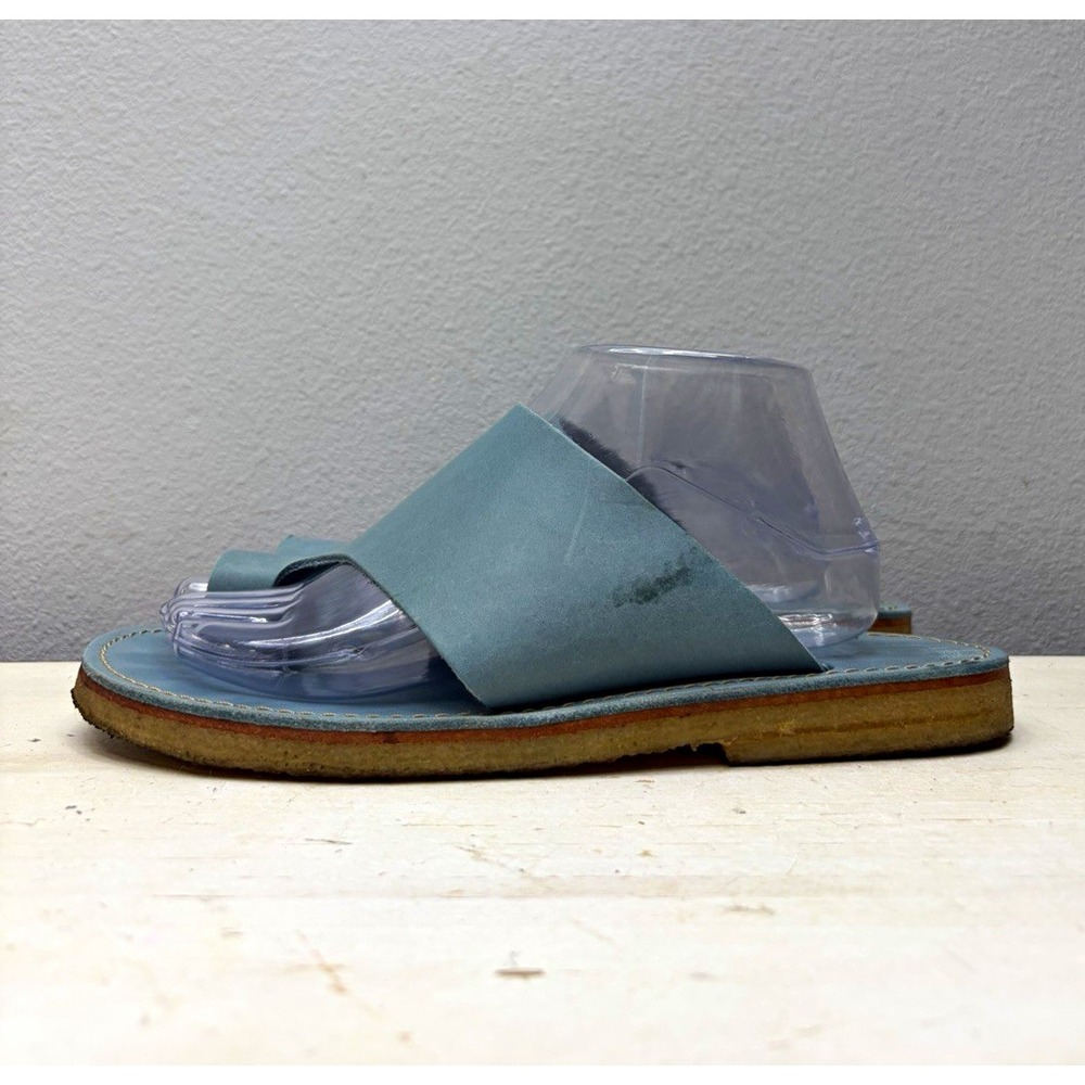 Duckfeet Mado Jean Leather Toe Ring Slide Sandals Size 41